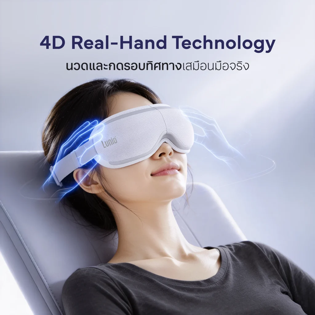 Lunio Smart i-Vision Eye Massager เครื่องนวดตา ภาพที่ 2