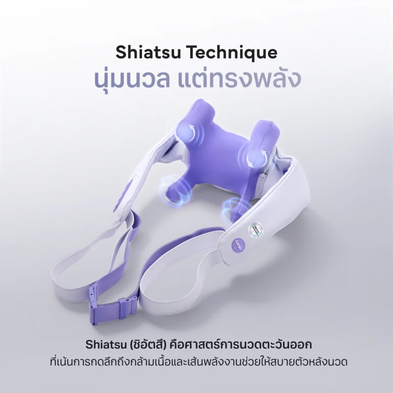 Lunio Neck & Shoulder Massager เครื่องนวดคอและบ่า ภาพที่ 2